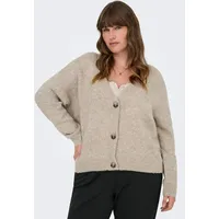 ONLY CARMAKOMA Strickjacke CARZOEY Beige M