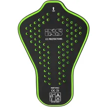 IXS Rückenprotektor CCS Level 2 L Schwarz / Grün