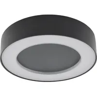 McShine LED-Wandleuchte 12W Aluminium IP54 Grau/Weiß