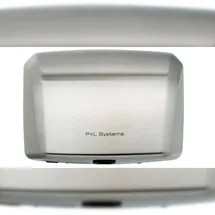 P+L Systems Händetrockner Edelstahl Weiß