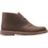 CLARKS Bushacre 3 Mens Black Leather, 7.5