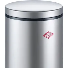 Wesco Gastro Tretabfallsammler 127 silber 22 Liter Volumen, Kunststoff-Fußtritt
