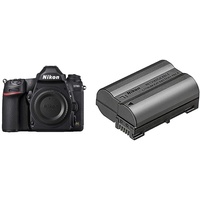 Nikon D780 Vollformat Digital SLR Kamera (24,5 MP, 4K UHD Video incl. Zeitlupenfunktion, EXPEED 6-Prozessor, 3,2 Zoll/8 cm neigbarer Monitor) & EN-EL15c Lithium-Ionen-Akku