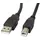LANBERG CA-USBA-11CC-0010-BK USB Kabel 1 m USB B 0,48 Gbit/s Schwarz