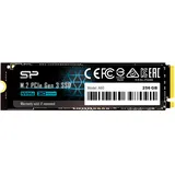 Silicon Power PCIe M.2 NVMe SSD 256GB Gen3x4 R/W up to 2, 100/1, 200MB/s Internal SSD