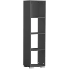 MÖBELPARTNER Aktenregal Niels 36,3 x 33 x 142,7 cm Anthrazit