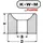 Selva KWM by FLUME KWM-Einpresslager Messing L113, B 2,40-H 2,7-D 3,52 mm