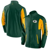 Fanatics Woven Track Jacke grün M