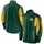 Fanatics Woven Track Jacke grün M