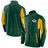 Fanatics Woven Track Jacke grün M