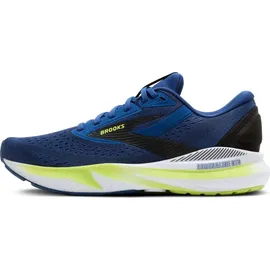 Brooks Adrenaline GTS 24 Herren Medium Navy Peony/Black/Acid Lime 44,5