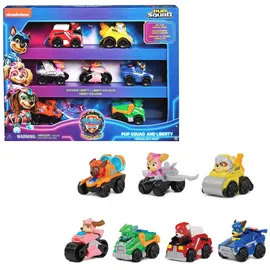 Spin Master Pup Squad Racers Spielzeugauto 33 cm (7-teiliges Set)