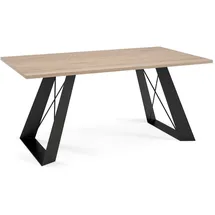 Feldmann-Wohnen Couchtisch Satis Braun Eiche 110 x 60 x 50 cm