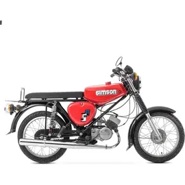 Craftride Sitzbank flach VS1 kompatibel mit Simson S50 S51 S70 Sitz schwarz