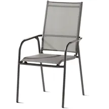 Sieger Sirio Stapelsessel 62 x 58 x 99,5 cm hellgrau 2 St. 319-G-HG