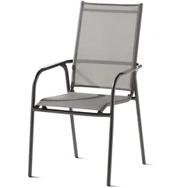 Sieger Sirio Stapelsessel 62 x 58 x 99,5 cm hellgrau 2 St. 319-G-HG