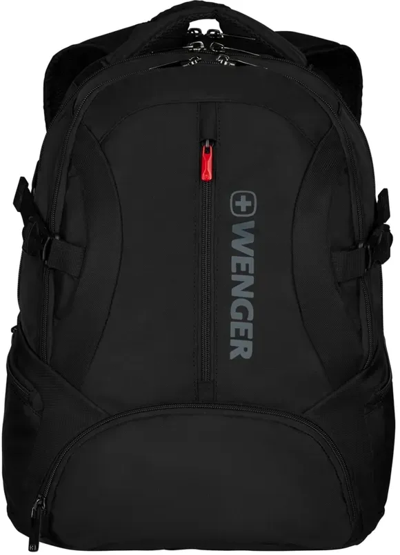 16 Zoll Deluxe-Laptop-Rucksack mit Tablet-Fach, schwarzer Transit, Organizer, Ca...