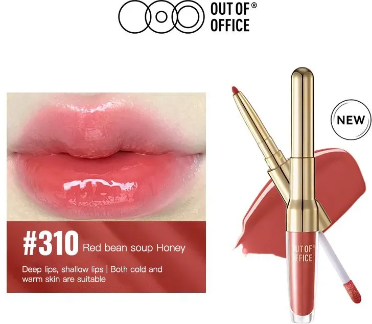 OUT OF OFFICE 2 in 1 Essence Lipliner & Gloss-310
