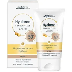 Medipharma Hyaluron Sonnenpflege Gesicht Creme LSF 50 ml