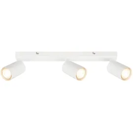 B.K.Licht Deckenlampe 2 Leuchtmittel 44 cm Weiß