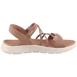 SKECHERS Go Walk Flex Damen Tan/Beige 41