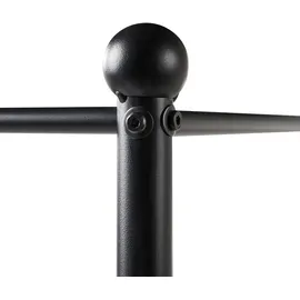 Beliani Sormery 90 x 200 cm Schwarz