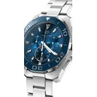 TAG HEUER Luxusuhr TAG HEUER AQUARACER CAY111B.BA0927 silberfarben