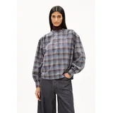 ARMEDANGELS EFINARAA CHECK grau/rot/weiß XS