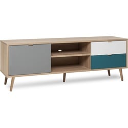 Finori Cuba 54 TV-Board/Tricolor/Holzwerkstoff