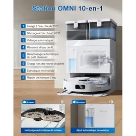 Ecovacs DEEBOT T30C OMNI Gen2 Weiß