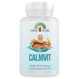 ADEMA NATURAL Calmvit Beruhigung für Tiere 60 Presslinge