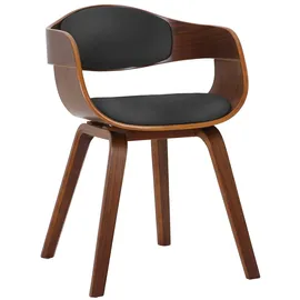 CLP Kingston Kunstleder schwarz/walnuss