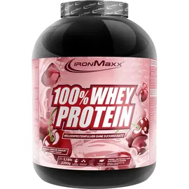 IronMaxx 100% Whey Protein Kirsche-Yoghurt Pulver 2350 g