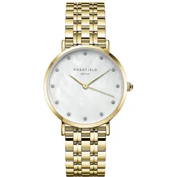 Rosefield UWGSG-U31 Damenuhr Upper East Side Goldfarben/Kristalle