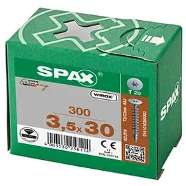 SPAX Rückwandschrauben 3,5 x 30 ohne Linse T-STAR PLUS T20 VG