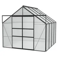 Vitavia Gewächshaus Neptun Plus 6700 HKP, inkl. Fundament, ca. B257/H238/T258 cm