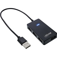InLine USB 2.0 USB-Hub, USB-A 2.0 [Stecker] (33293I)