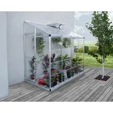 CANOPIA Gewächshaus Aluminium Silber Polycarbonatplatten 0,7 mm 3,04 m2
