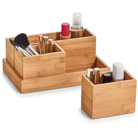 Zeller Organizer-Set Bambus 28 x 11 x 18 cm 4-tlg. natur