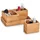 Zeller Organizer-Set Bambus 28 x 11 x 18 cm 4-tlg. natur