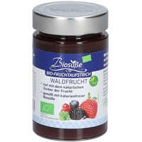 Biosüsse Bio-Fruchtaufstrich Waldfrucht 225 g Glas (fruit spread wild berries glass) Brotaufstrich