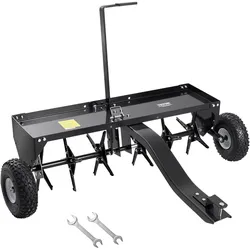VEVOR Aerifizierer Rasenbelüfter Anhängebelüfter Aufsitzmäher 1275x980x885mm