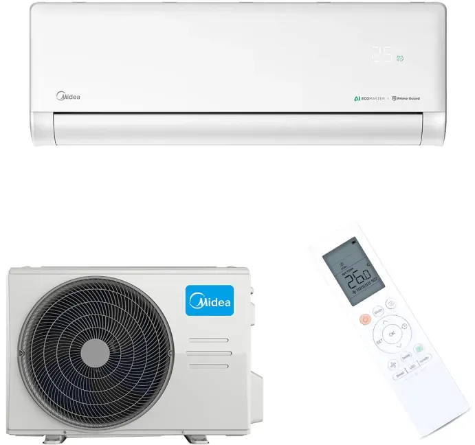 Midea Klimaanlage Solstice Wandgerät Set 3,5 kW - Weiß