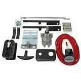 Hörmann Torgriffgarnitur m. Schloss Pz Kunststoff schwarz Ts 42,5