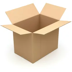 KK Verpackungen 2 VERSANDKARTON 700x500x600 mm, KARTON 70x50x60 cm braun faltbar