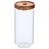 Zeller Vorratsglas mit Akaziendeckel, 950 ml