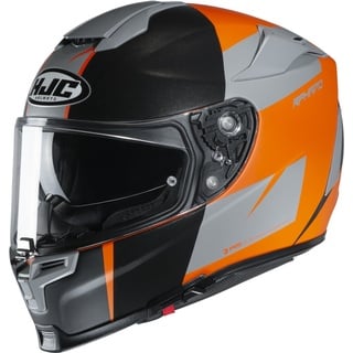 HJC RPHA 70 Terika Helm, schwarz-orange, Größe XS 54 55 für Männer