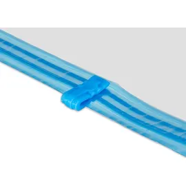 Relaxdays Vakuumbeutel 30 x transparent blau