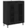 vidaXL Sideboard 69,5 x 90 x 34 cm Schwarz