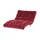 Switch Relaxliege Delphi Velours 120 x 84 x 168 cm Rot